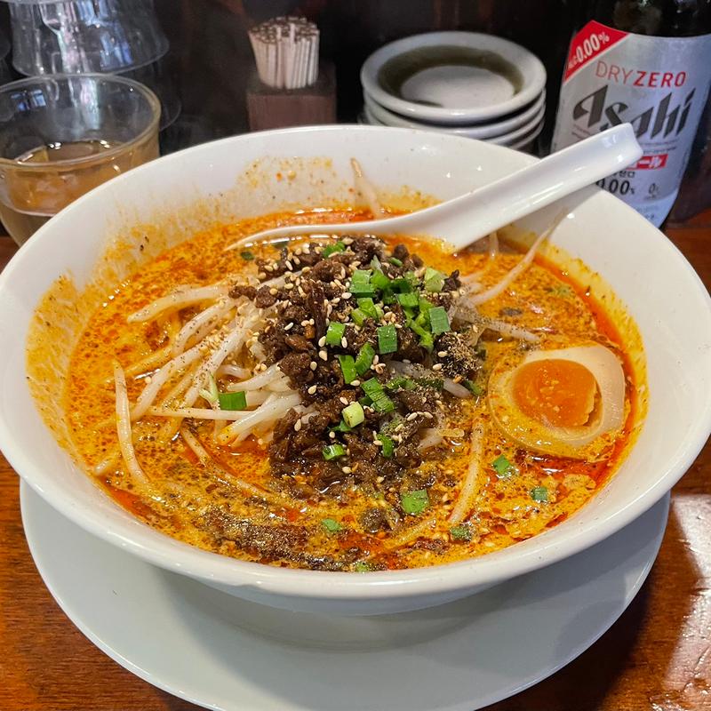 担々麺(大辛)(永吉)