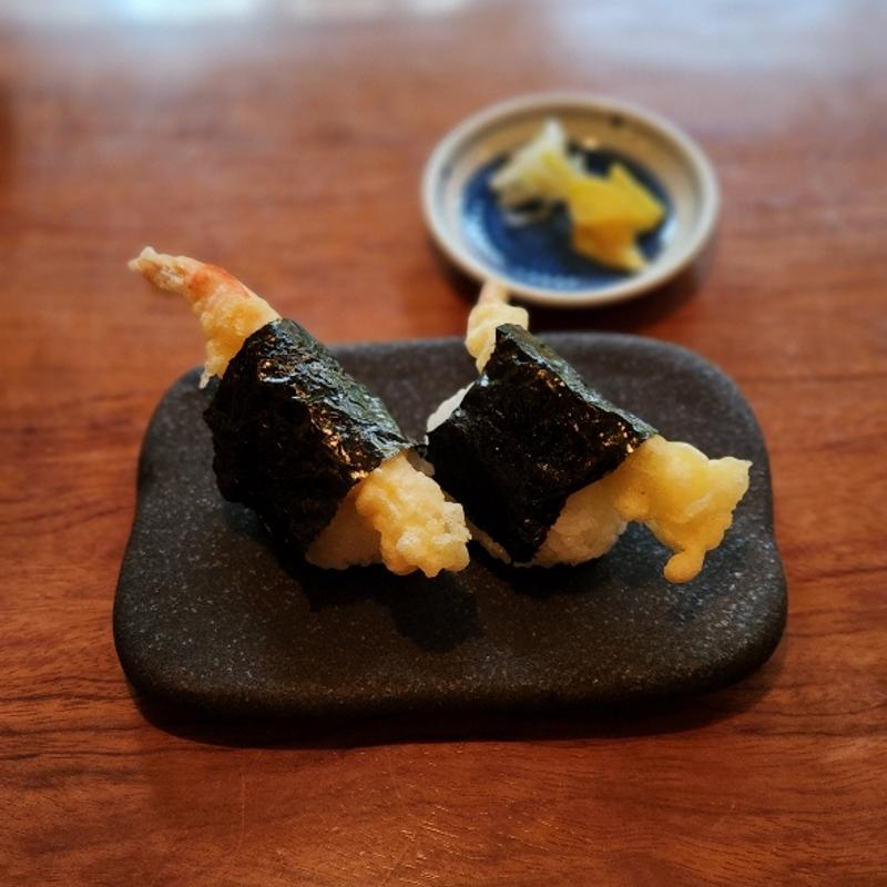 天むす 二個(蕎麦切り 大城)