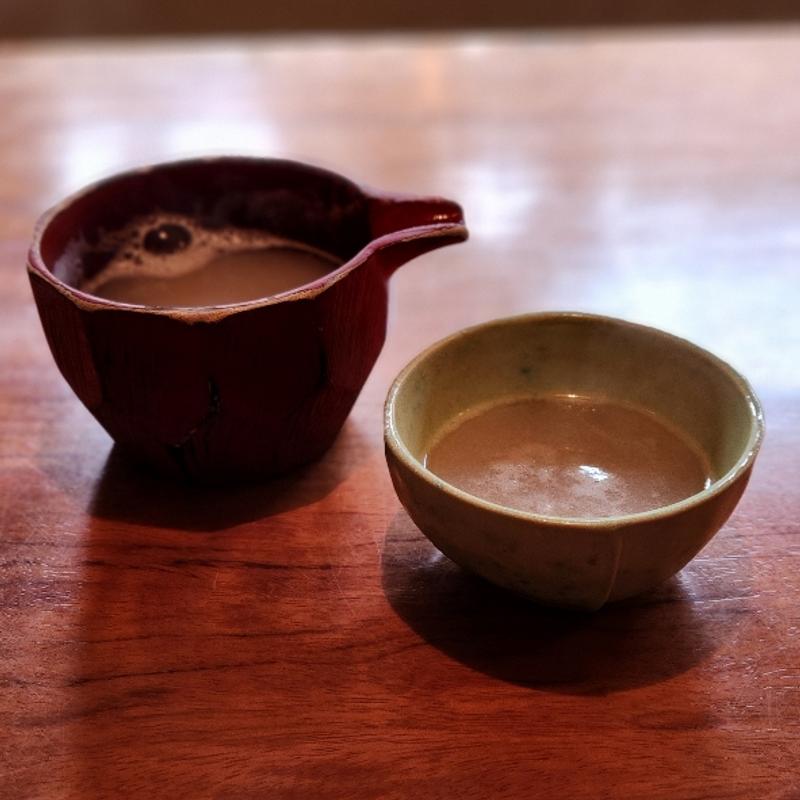 そば湯(蕎麦切り 大城)