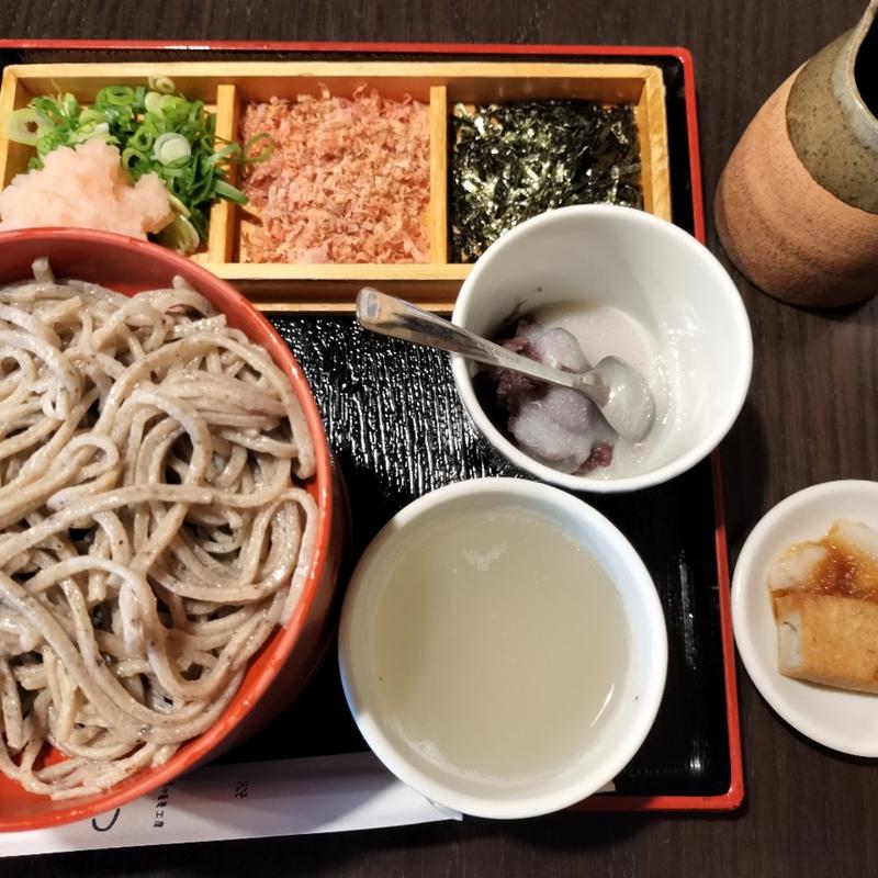 割子そば(ふなつ （中国山地蕎麦工房ふなつ）)