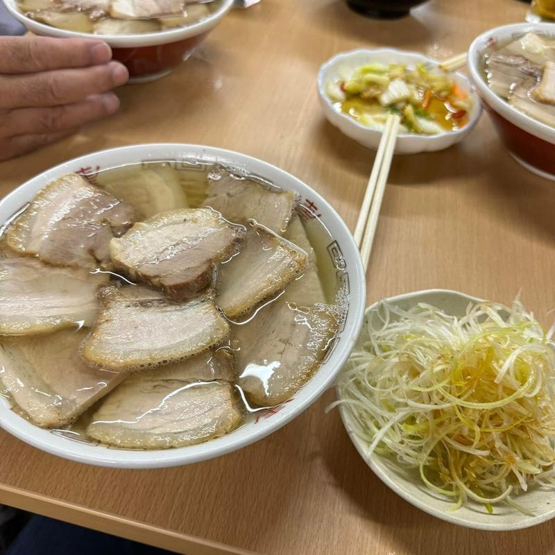 ネギチャーシューラーメン(坂内食堂)