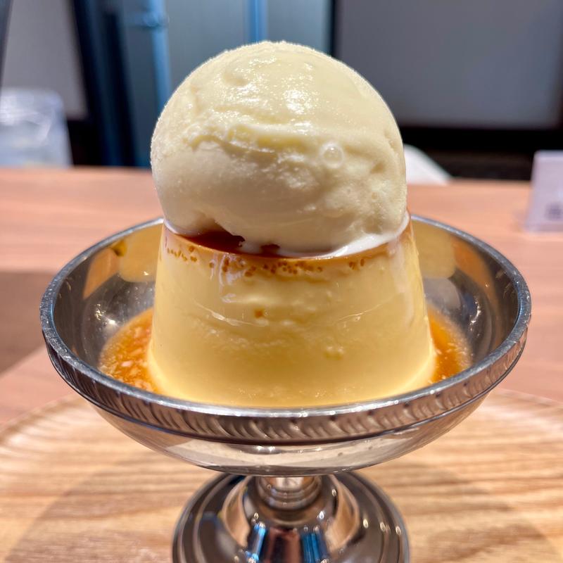 昔ながらのプリン(茶珈堂)