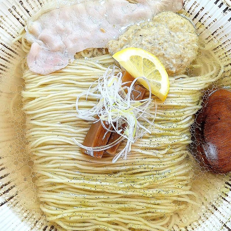 牡蠣塩そば 大(華塩)