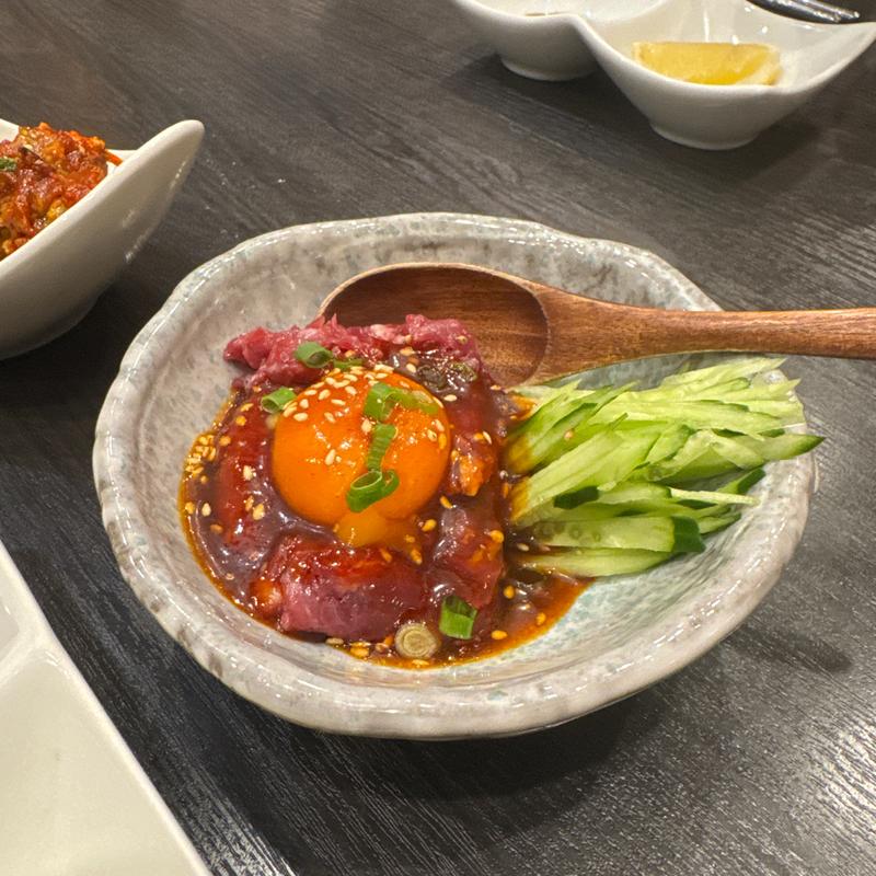 さくらユッケ(焼き肉家 そら)