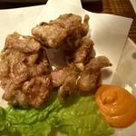 砂肝えんがわ唐揚げ(やきとり山長 稲田堤店)