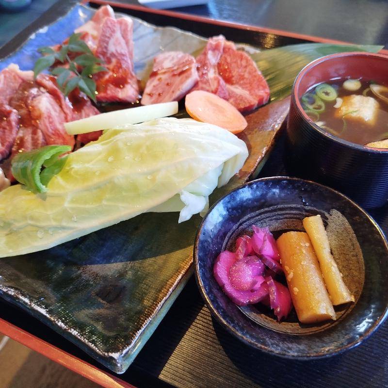 松阪牛焼肉定食(千力 あたご店 （センリキ）)