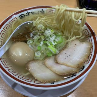 中華そば+味玉(中華そば専門 田中そば店 足立本店)