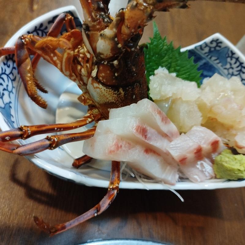 伊勢海老のお造り(海幸 （かいこう）)