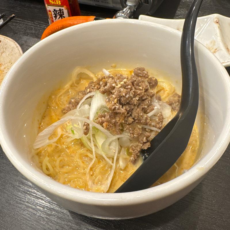 ひとくちタンタン麵(焼き肉家 そら)