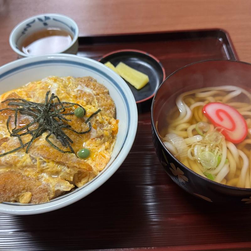 カツ丼ミニうどんセット(山田食堂 )