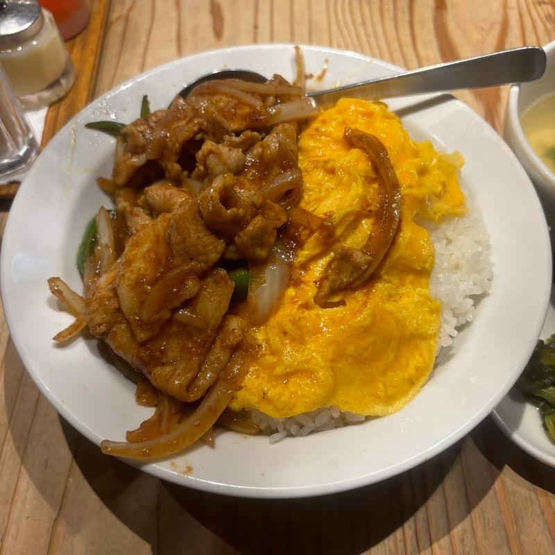 特製まかない丼 PART1(ラーメン餃子館 小次郎 歌舞伎町店)