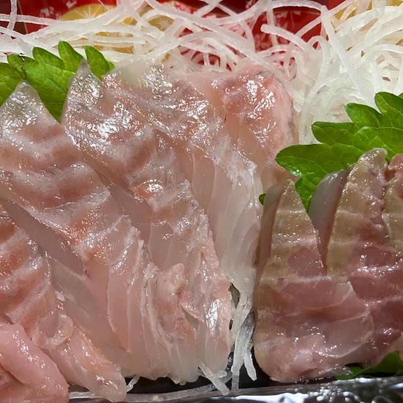 グレ刺身(泉佐野漁協青空市場)