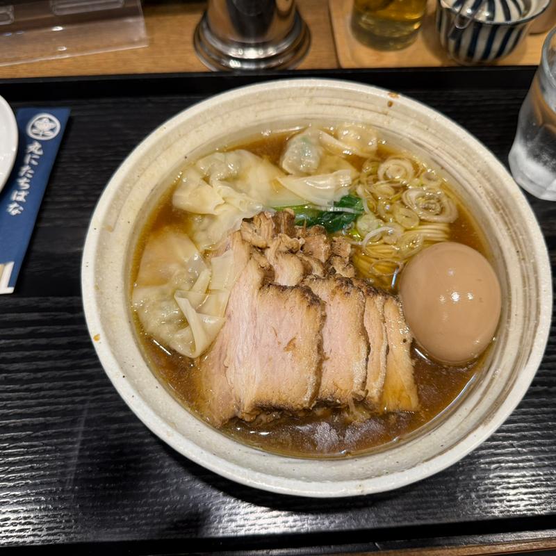 濃厚煮干しそば(濃厚煮干しそば丸にちたちばな)