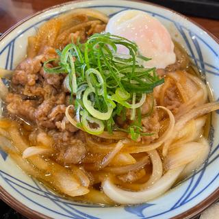 焼きたて肉うどん(丸亀製麺新座)