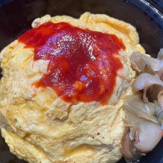 中華屋のオムライス(大阪王将 フレスポひばりが丘店)