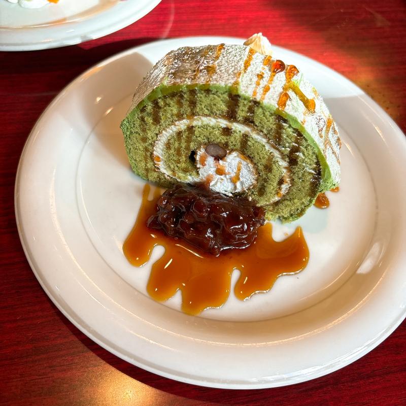 抹茶ロール(カフェ＆デリ 伯爵邸)