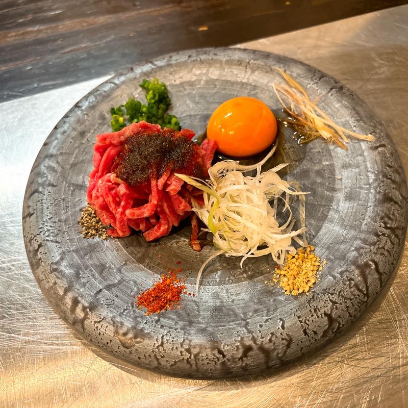 ユッケ(焼肉居酒屋おにやんま大宮店)
