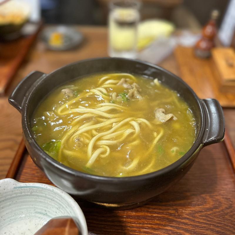 カレー煮込みうどん(森田屋)