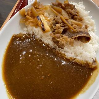 牛あいがけカレー