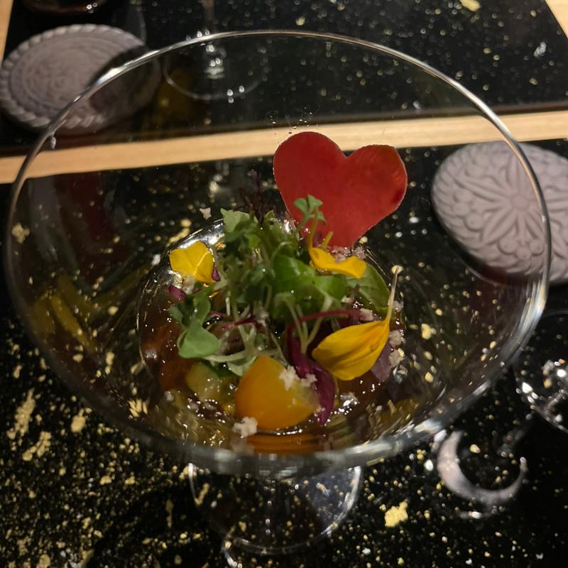 淡路産前菜(西麻布 しるく屋)