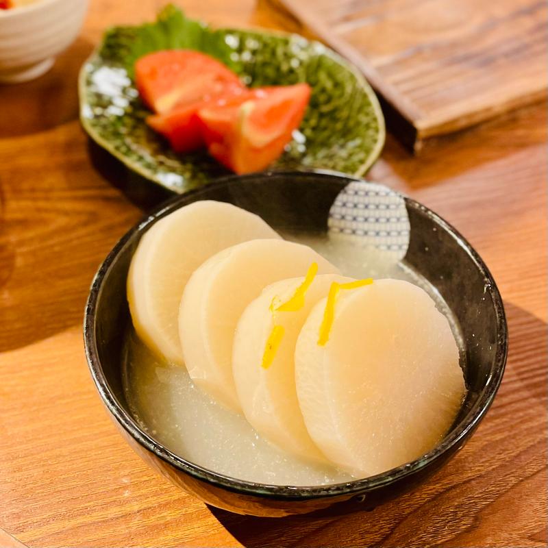 水炊きおでん　大根(水炊きおでん しゃもん)