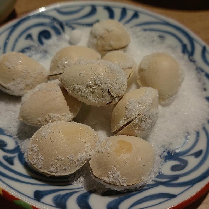 銀杏炒り(酒場 大穴 人形町店)