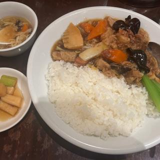 豚バラ肉かけご飯(日比谷園 青山店 （ヒビヤエン）)