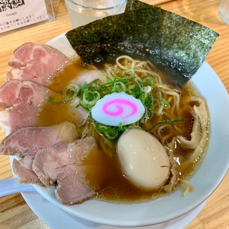 鶏中華そば全部のせ(鶏そばのぶる)