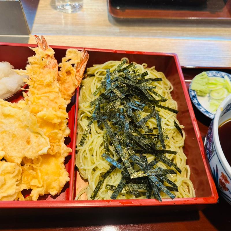 上天ざる(そば処 更科)