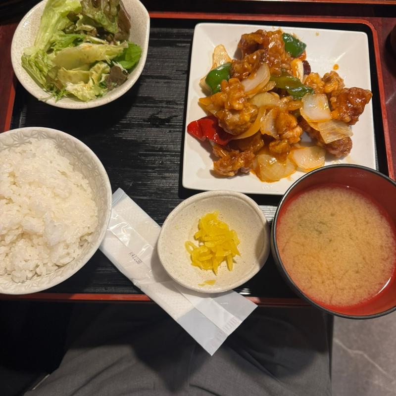 酢鶏定食(アモーレ 新宿店)