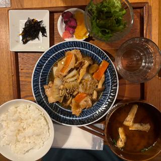 白菜とバラ肉の中華炒め(あさり食堂)