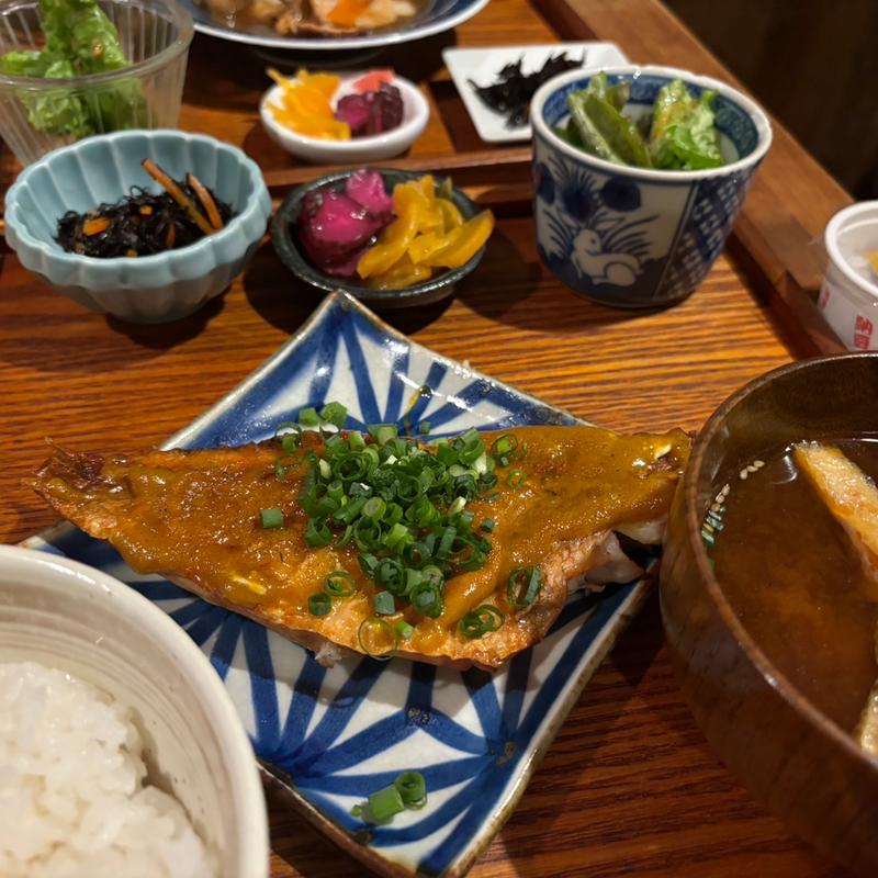 本日の魚定食(あさり食堂)