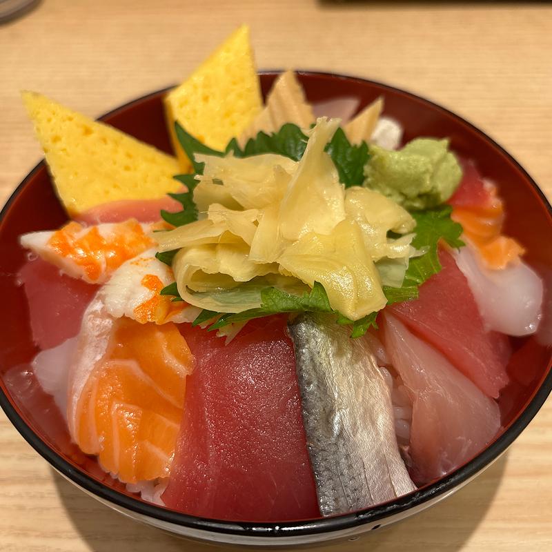 チラシ丼(まぐろ一代 日比谷店)