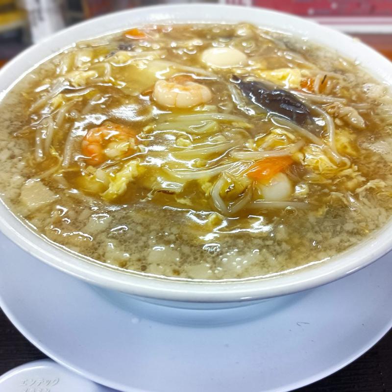 あんかけラーメン(中華飯店 ヒーロー)