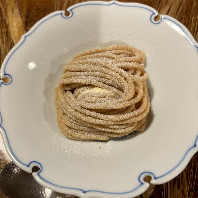 モンブラン(割烹 三長)