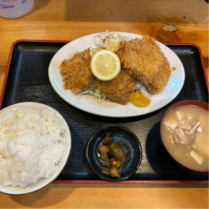 まぐろフライ定食(喜代志 )