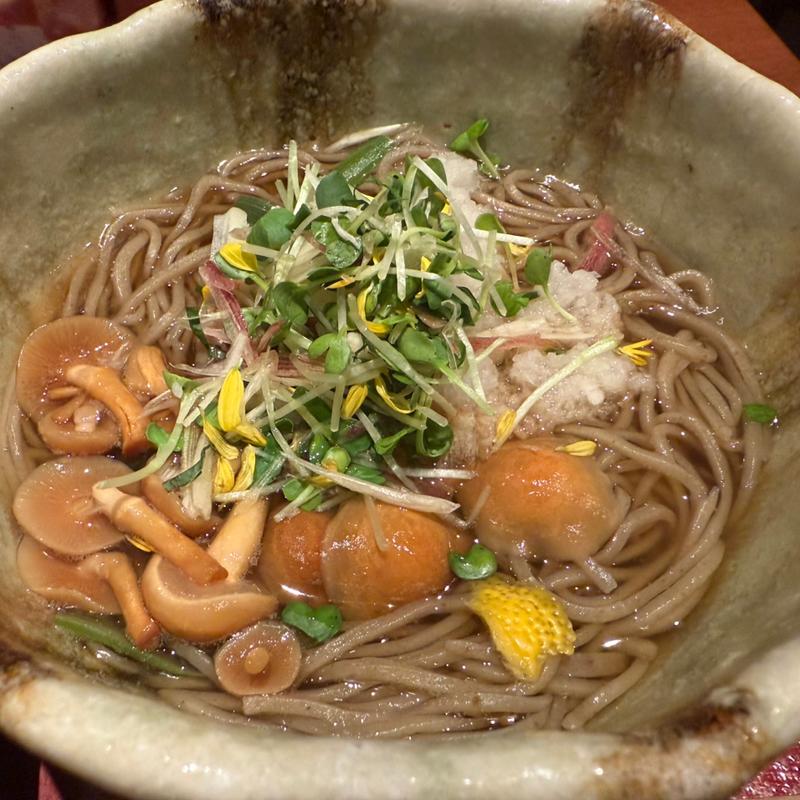 なめこおろし蕎麦(武右衛門/BUEMON)