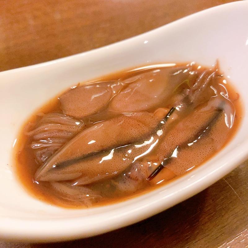 ホタルイカの沖漬け(雑草庵　安芸 （ざっそうあん あき）)