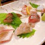 刺身の盛り合わせ