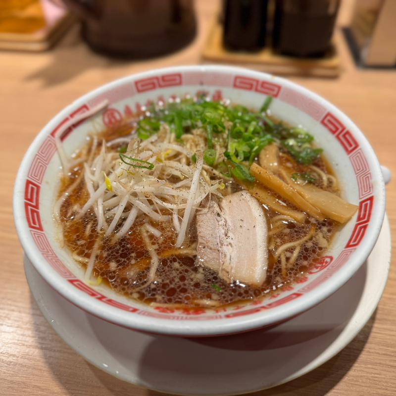 黒中華(廣島中華そば我馬 ekie店)