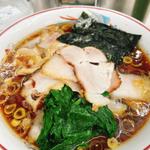 青島チャーシュー麺 大 ほうれん草 チャーシュー