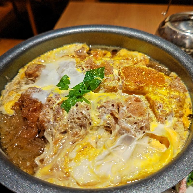 ロースカツ鍋御飯(和幸 ビーンズ新杉田店)