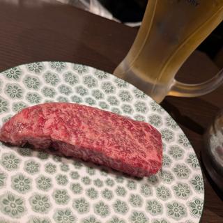 厚切り和牛(本格焼肉・もつ鍋 肉衛門葛西店 KASAI NIKUEMON)
