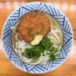 小天 メンチカツ(さか枝うどん 本店)