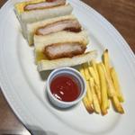 カツサンド＆ポテト(ドトール珈琲農園 明石魚住店)