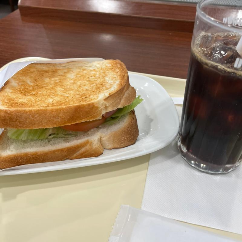 モーニングセットA(ドトールコーヒーショップ 浅草田原町店)