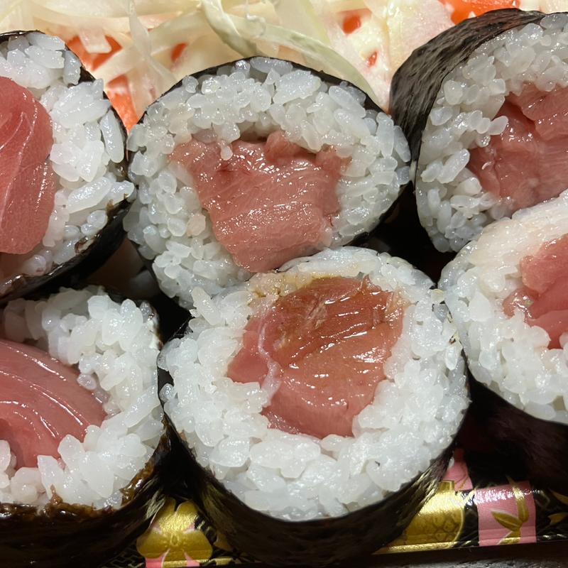 中トロ鉄火巻き(泉佐野漁協青空市場)