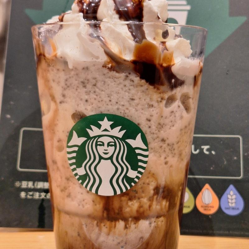 ダブルチョコレートフラペチーノ(スターバックス コーヒー イオンタウン伊賀上野店)