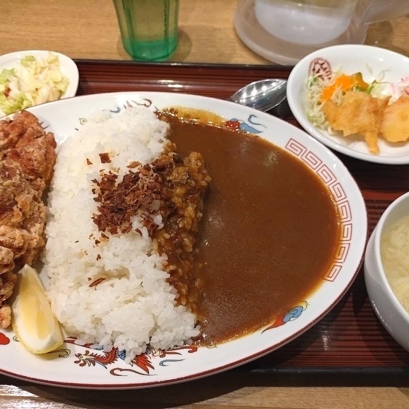 大阪カレー定食(大阪王将 大井町店)