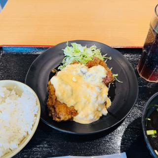 チキン南蛮定食(辛麺＆チキン南蛮 桝元 イオンモール幕張新都心店)